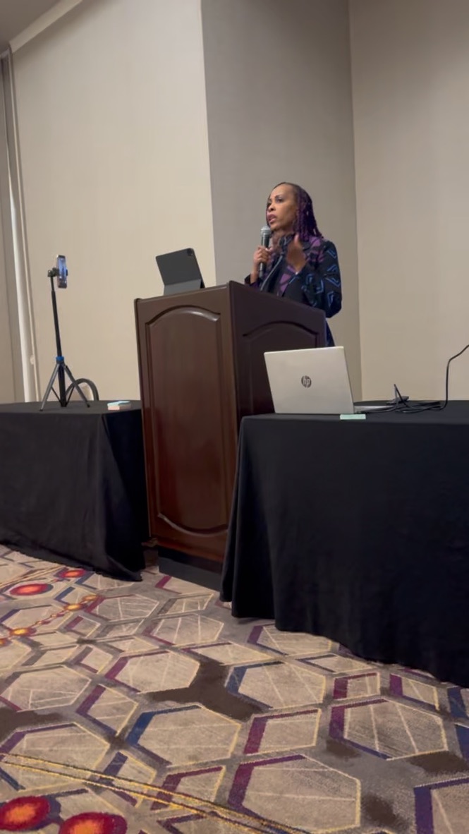 Dr. Malaika speaking